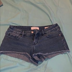 PacSun super low rise shorts, size 25